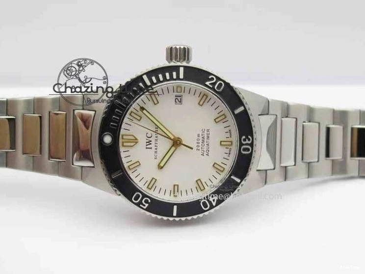 MIROTIME 0204 Aquatimer Automatic SS Noob Best Edition White Dial On SS Bracelet A Lightweight 7251